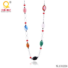 Fashionable Agate Necklace Design Chain Necklace